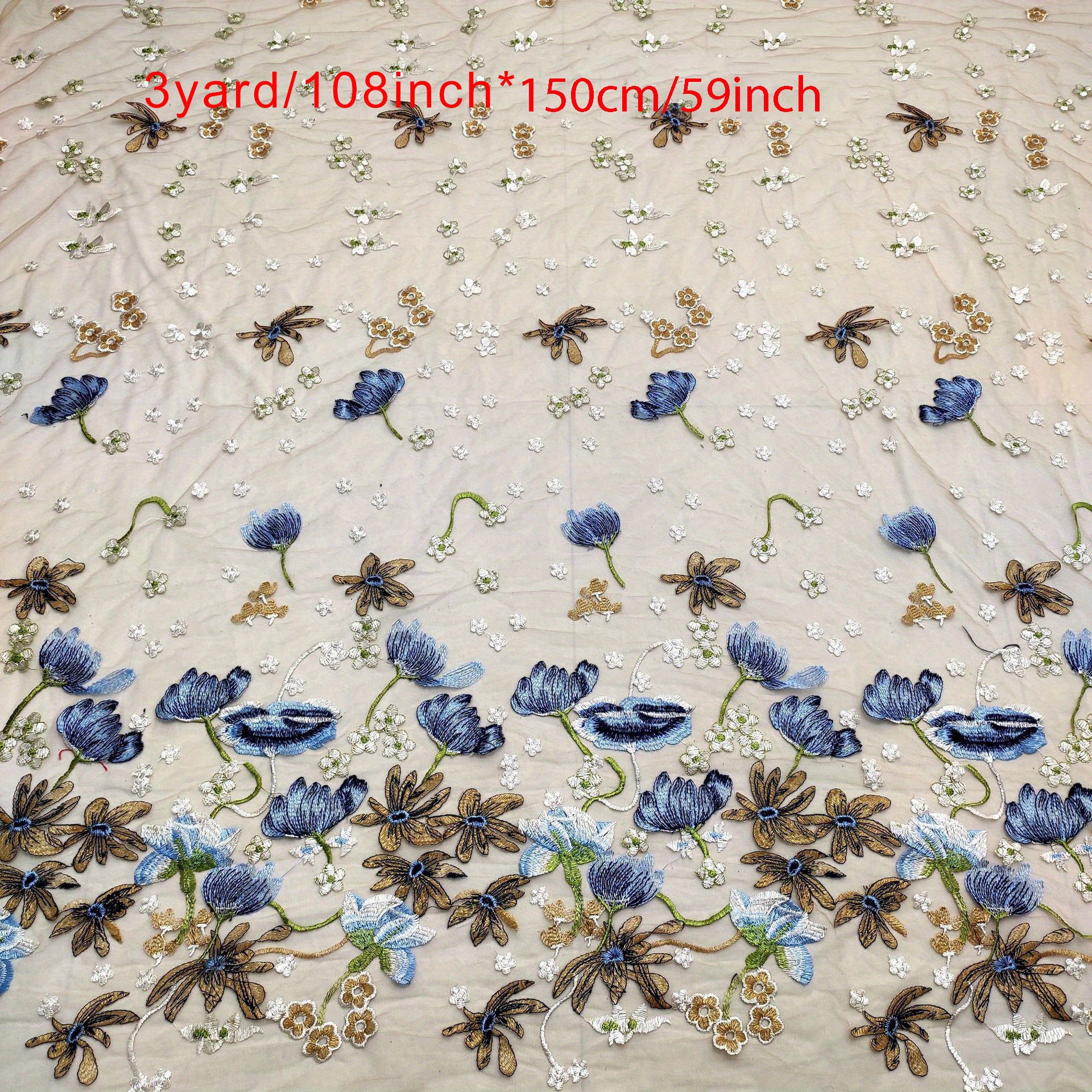 5 Yard Lace Fabric for DIY Wedding Dress Veil