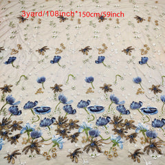 5 Yard Lace Fabric for DIY Wedding Dress Veil