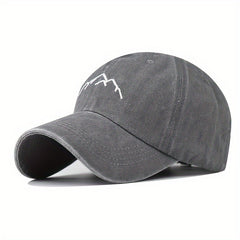 Vintage Embroidered Outdoor Baseball Cap for Sun Protection