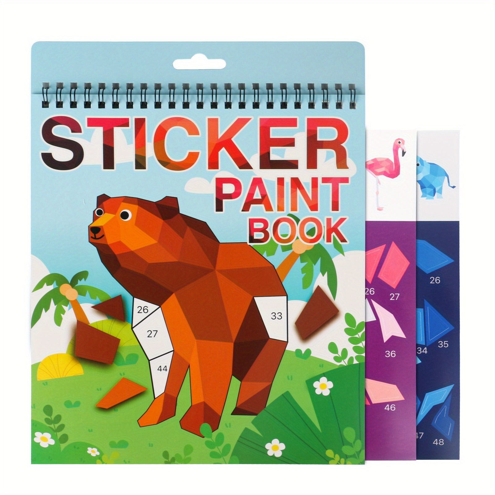 Halloween Christmas Stickers Book Crafts Paint Books Birthday Party Favor