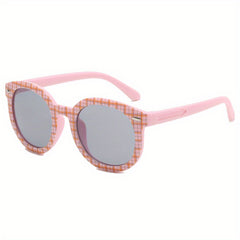 Grid Pattern Children's Sunglasses UV 400