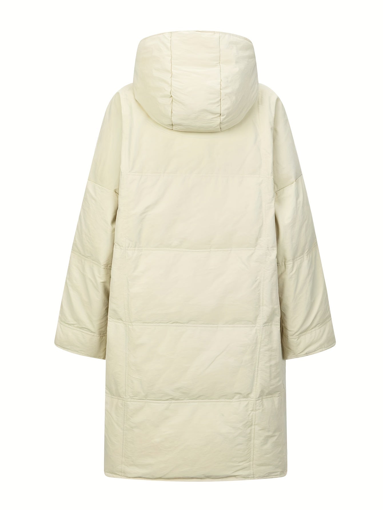 Warm Hooded Down Jacket for Winter Sports