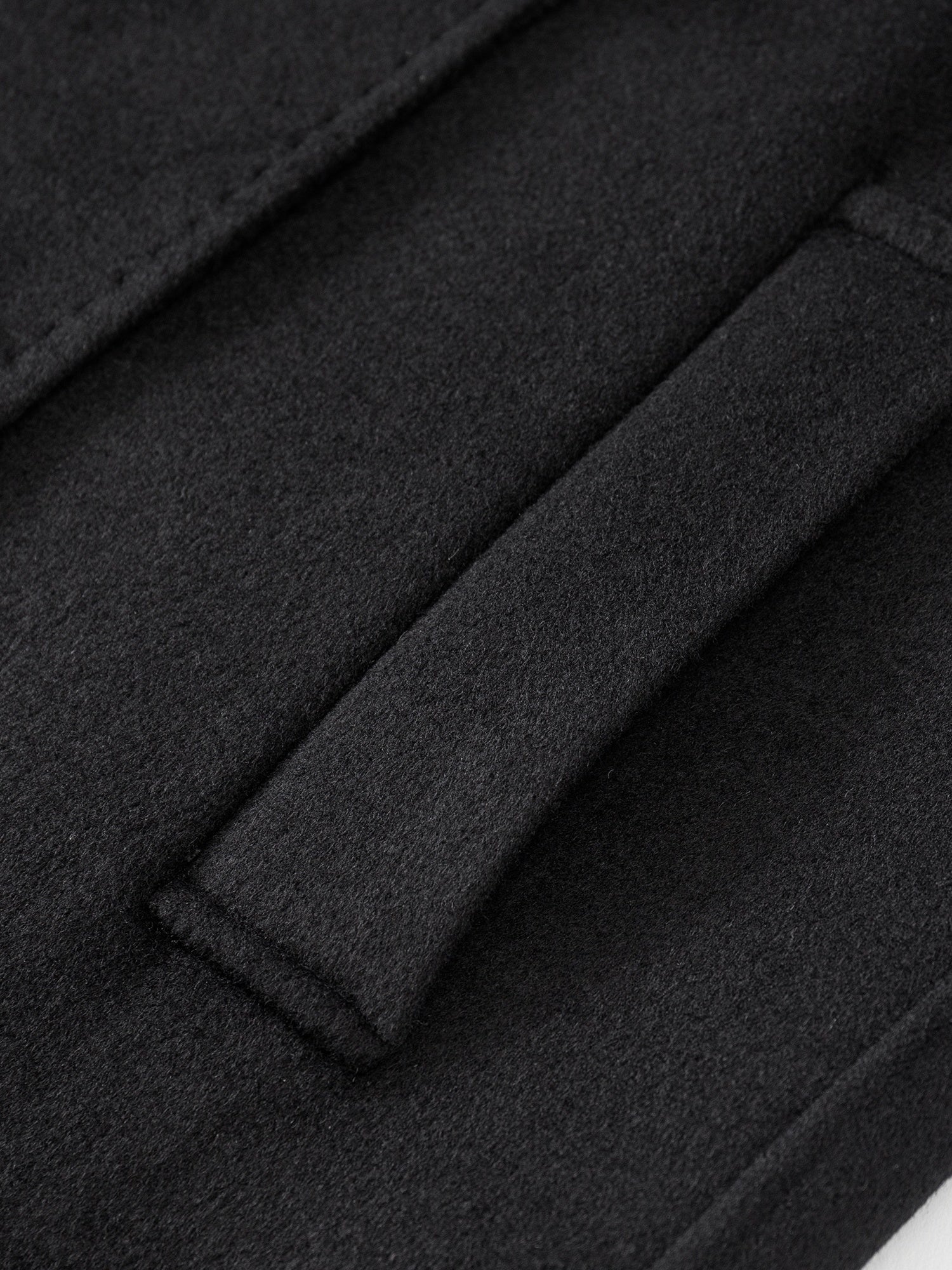 Vintage Style Wool Blend Coat Men's Overcoat for Fall Winter