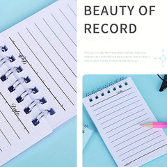 Mini Coil 42 Sheets 84 Pages Notebook Notepad Student Portable Spiral A7