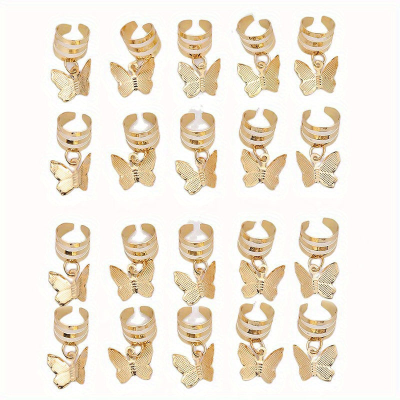 DIY African Dreadlock Hair Ring Hair Bead Hair Buckle Hair Decoration Pendant
