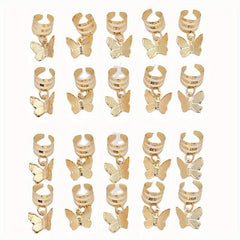 DIY African Dreadlock Hair Ring Hair Bead Hair Buckle Hair Decoration Pendant