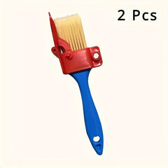 2pcs Paint Edger Tool Handheld Paint Roller Brush Kit Wall Ceiling
