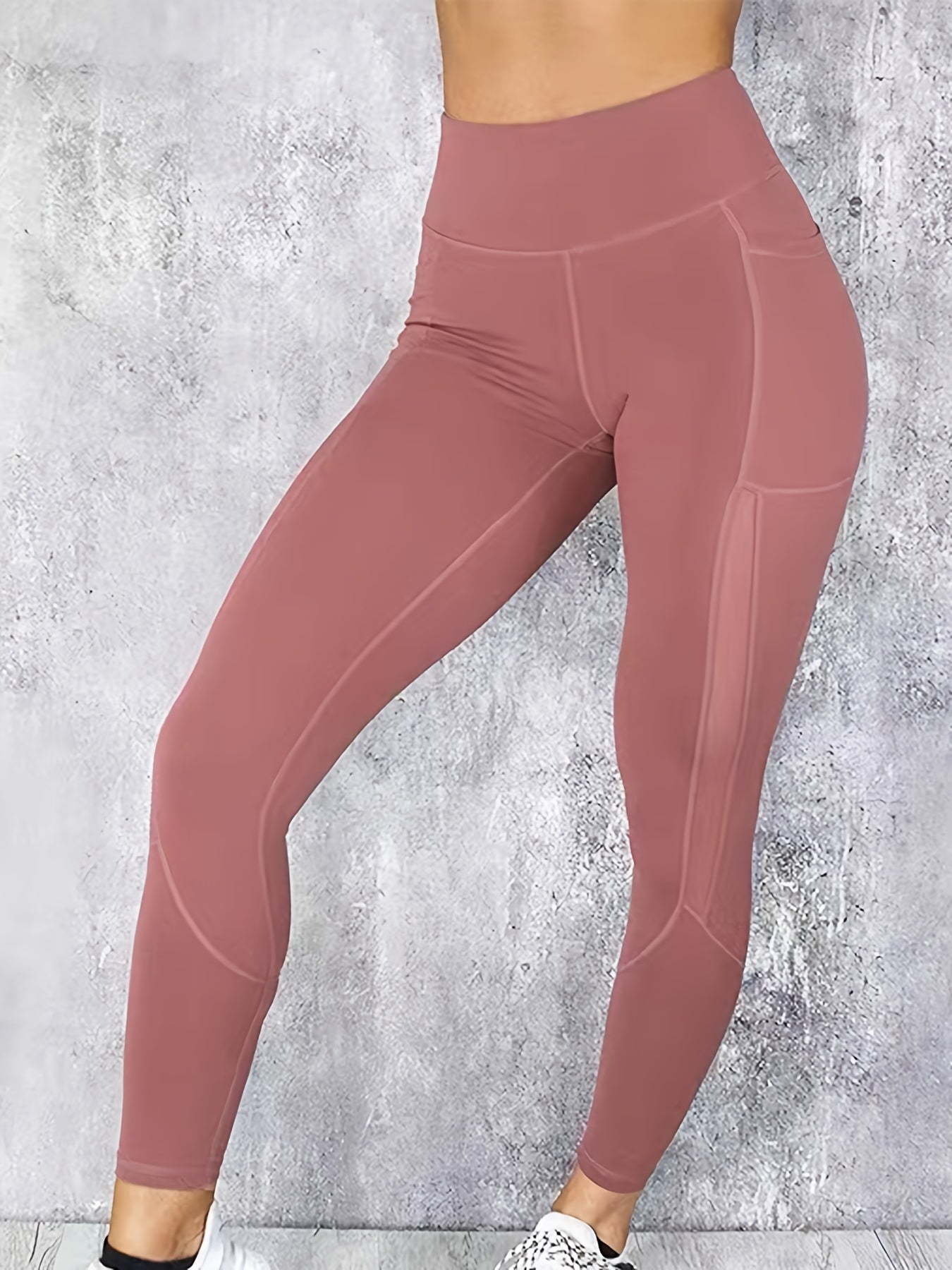  High Waisted Sports Leggings with Pockets