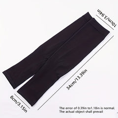 Elastic Long Sleeves Breathable Cycling Gloves Unisex Thin Ice Silk Gloves