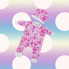 Bee and Flower 2pcs Pajama Set for 17-18 Inch Dolls