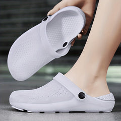 Women's Adjustable Strap Jelly Clogs
