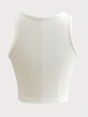 Y2K Sleeveless Crop Tank Top for Summer
