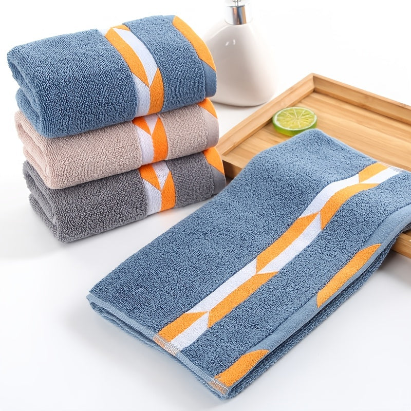 3pcs Cotton Hand Towels Ultra Soft Absorbent 13 X 28 Bath Face Gym Towel