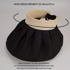 Wide Brim UV Protection Sun Hat Casual Travel Beach Hats