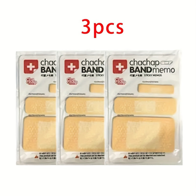 Bandage Sticky Notes 3 Ruler Shapes For Writing Marking Bookmarks
