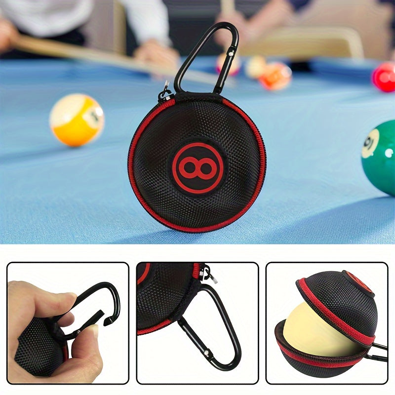 Billiards Cue Ball Bag - Durable Storage Case for Cue Balls