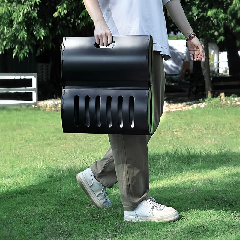 Foldable Portable Charcoal BBQ Stove for Outdoor Picnic Camping