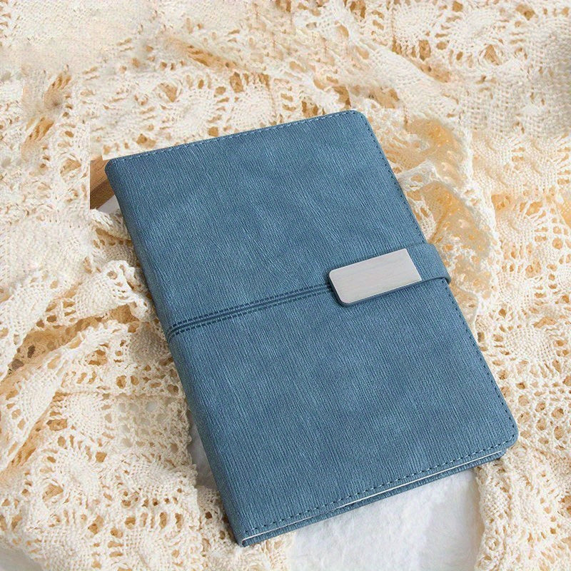 Vintage Sketchbook PU Hardcover Magnetic Notebook 200 Sheets