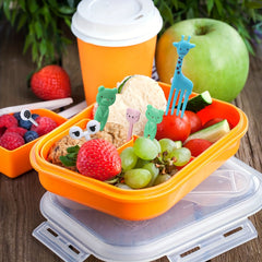 120pcs Animal Food Picks for Bento Boxes Mini Forks