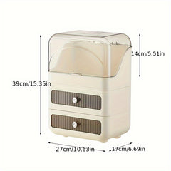 Cosmetic Storage Box Drawer Skincare Lipstick Organizer Dust-proof