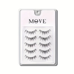 Manga Crossed Lower Eyelashes Natural Look Simulated Ultra Slender Stems