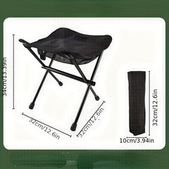 Portable Folding Chair for Camping and Fishing with Bag
