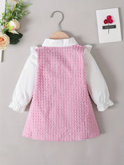 Baby Girl Bubble Gingham Stylish Dress