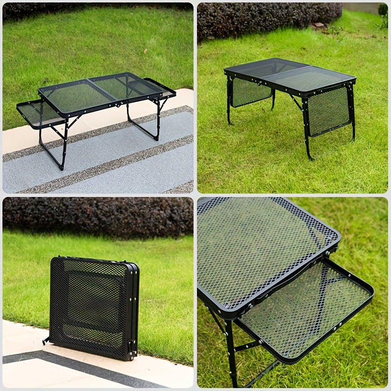 Portable Aluminum Folding Table for Camping and Travel