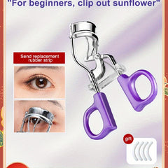 Natural Eyelash Curling Tool Long Lasting Eyelash Styling Tool Portable