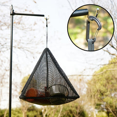 Foldable Triangle Storage Net for Air Drying Clothes