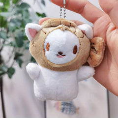 Cartoon Cat Pendant for Backpack Stylish Travel Accessory
