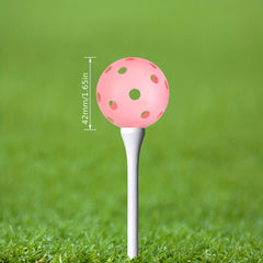 24-Pack Plastic Golf Balls for Backyard Practice & Swing Training