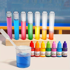Colorful Test Tube Experiment Set Sensory Learning Science Toy