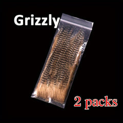 2 Packs Fiber Craft Fur Flies Bait Wings Tying Material Fishing Accessor