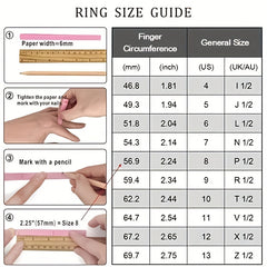 Adjustable Dainty Anxiety Ring with Bead for Stress Relief and Fidgeting