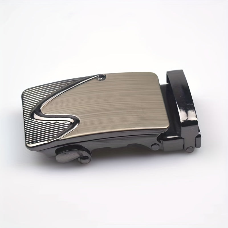 High-end Men's Metal Belt Buckle - Automatic Buckle