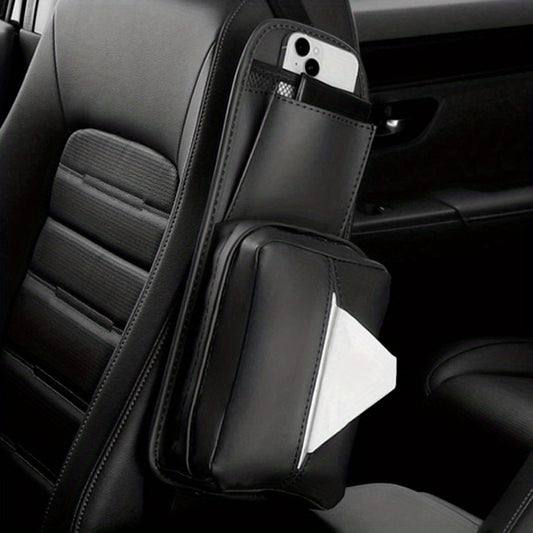 High Seat Side Storage Bag Car Tissue Box Car Interior Decoration