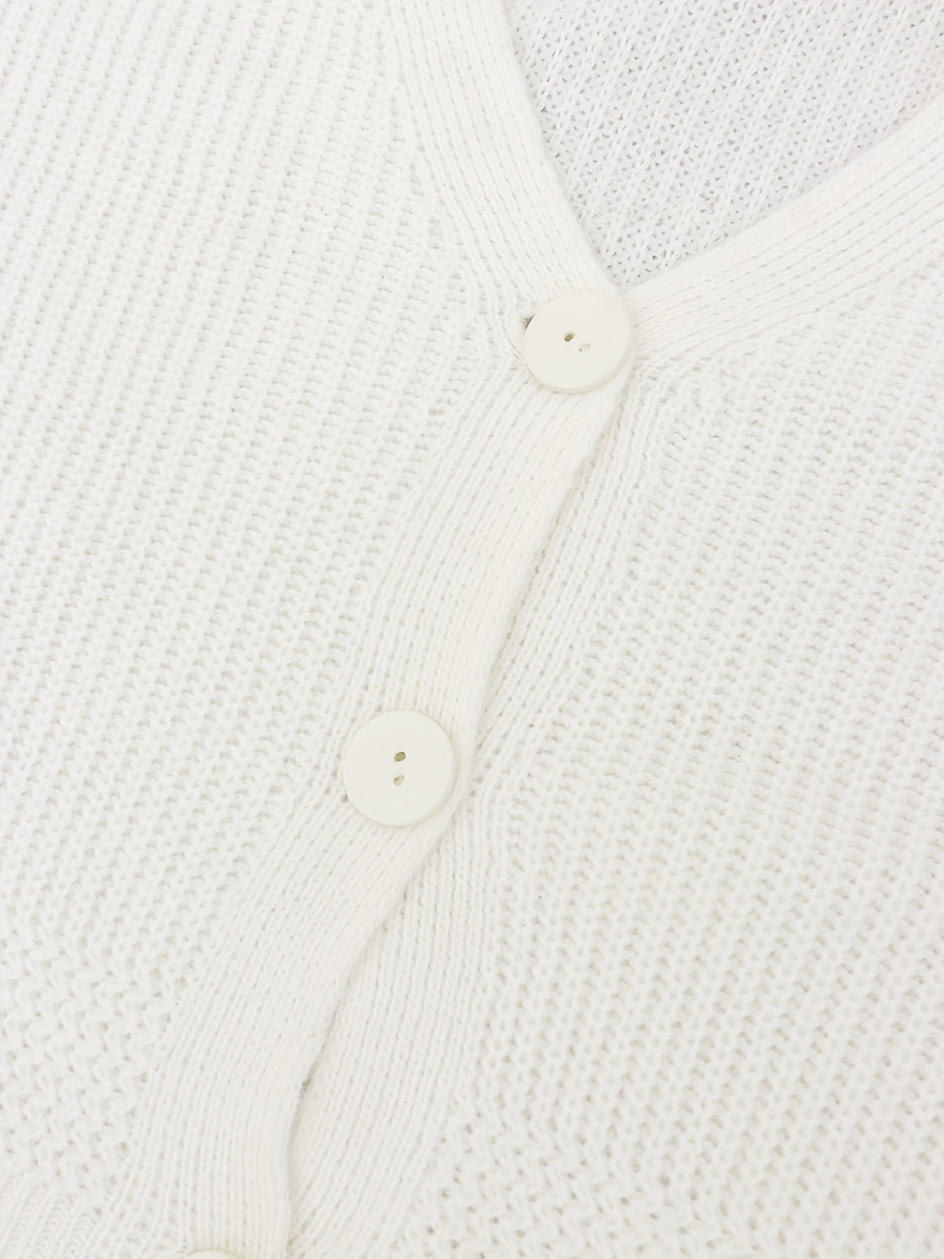  Casual Cardigan Button Up V Neck Long Sleeve