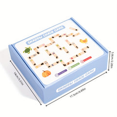 Wooden Stacking Blocks Set with Storage Bag - Thanksgiving Easter Toy