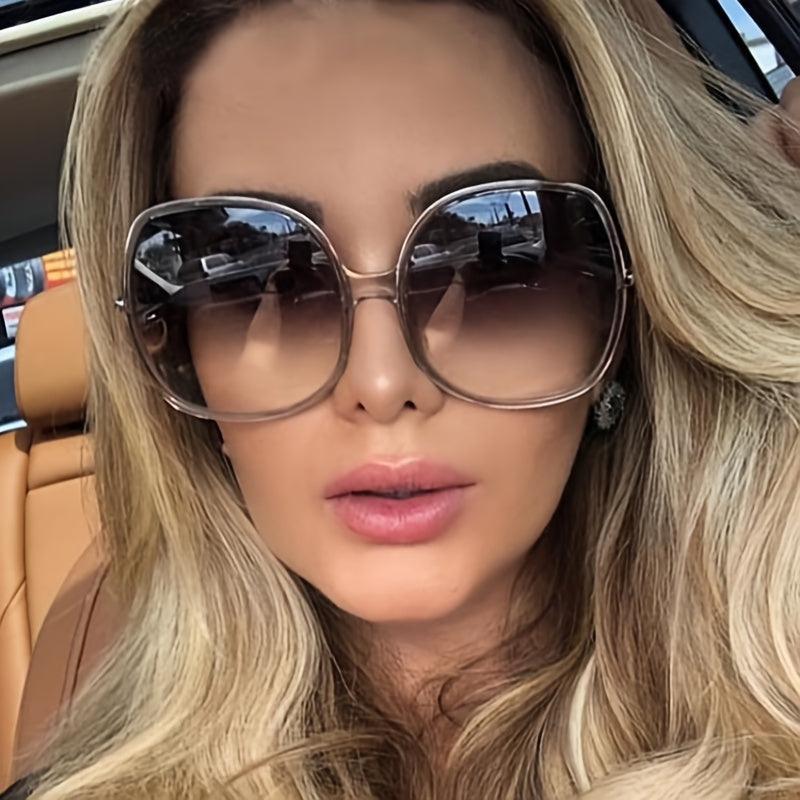 Vintage Round Frame Sunglasses for Women