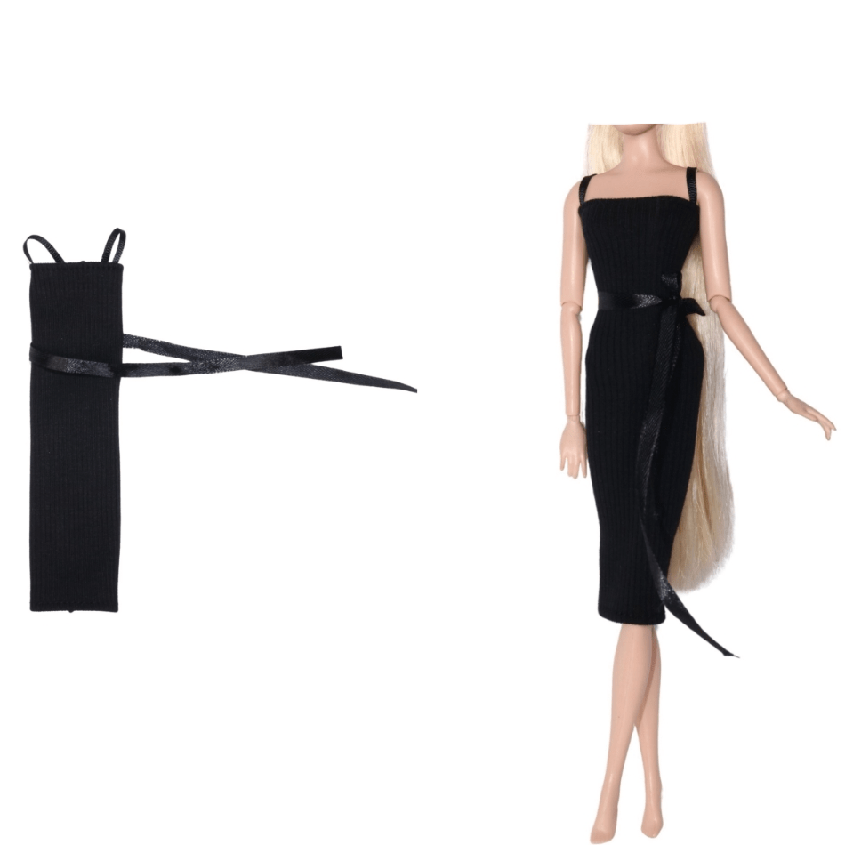 Elegant Tight Fitting Dress for 1 6 Doll
