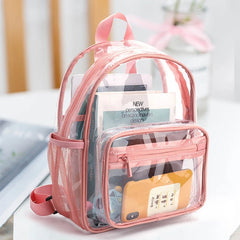 Women Backpack PVC Bag for College Students Travel Daypack Teen Girls