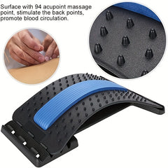 Adjustable Lumbar Relaxer Magnetic Therapy Back Stretcher Pillow