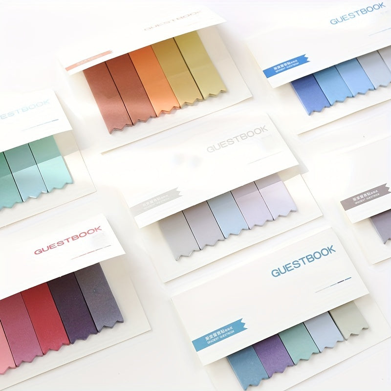 100sheets Gradient Message Sticky Note Notebook