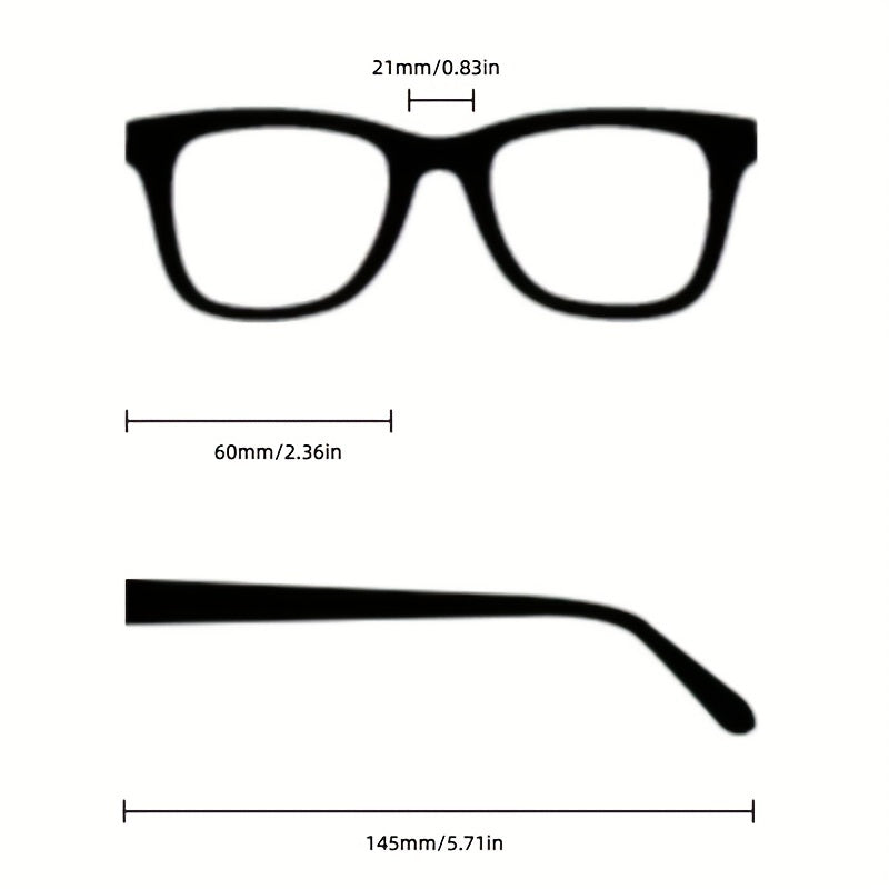 Large Square Sunglasses Anti Glare UV400