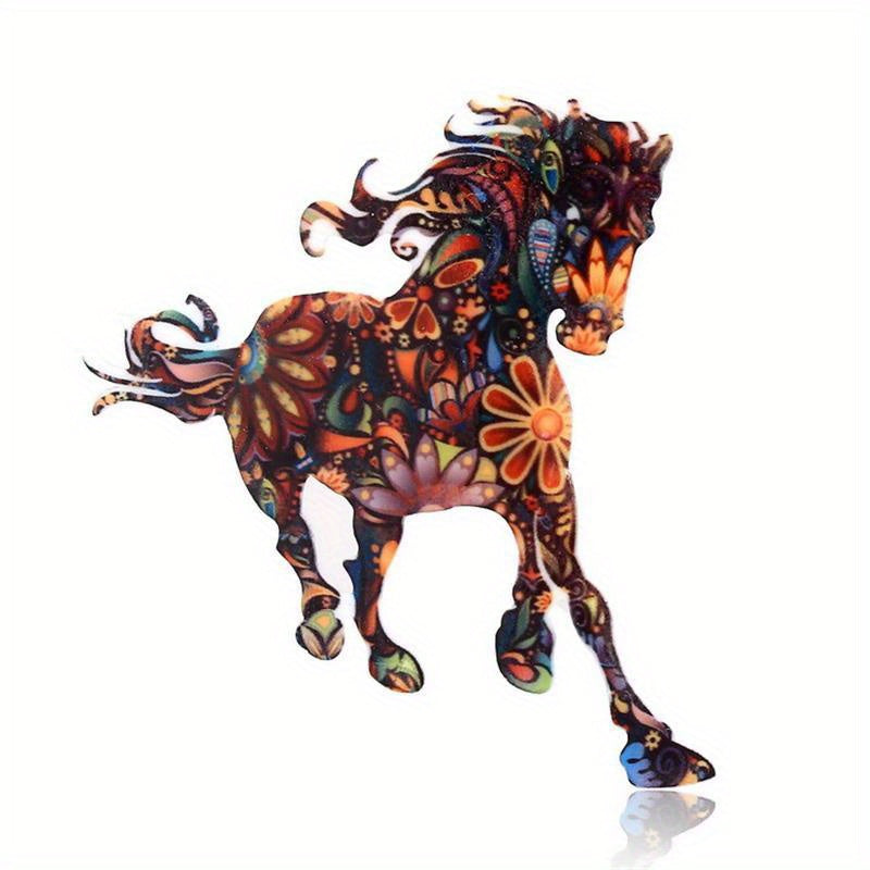Colorful Turtle Brooch Creative Horse Elephant Animal Lapel Pin