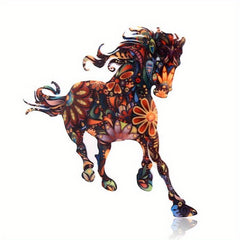 Colorful Turtle Brooch Creative Horse Elephant Animal Lapel Pin