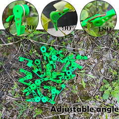 10 Packs Plant Benders Low Stress Training Clips Green