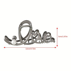 Faux Pearl Hair Claw Twist Ponytail Hair Clip Hair Accessory