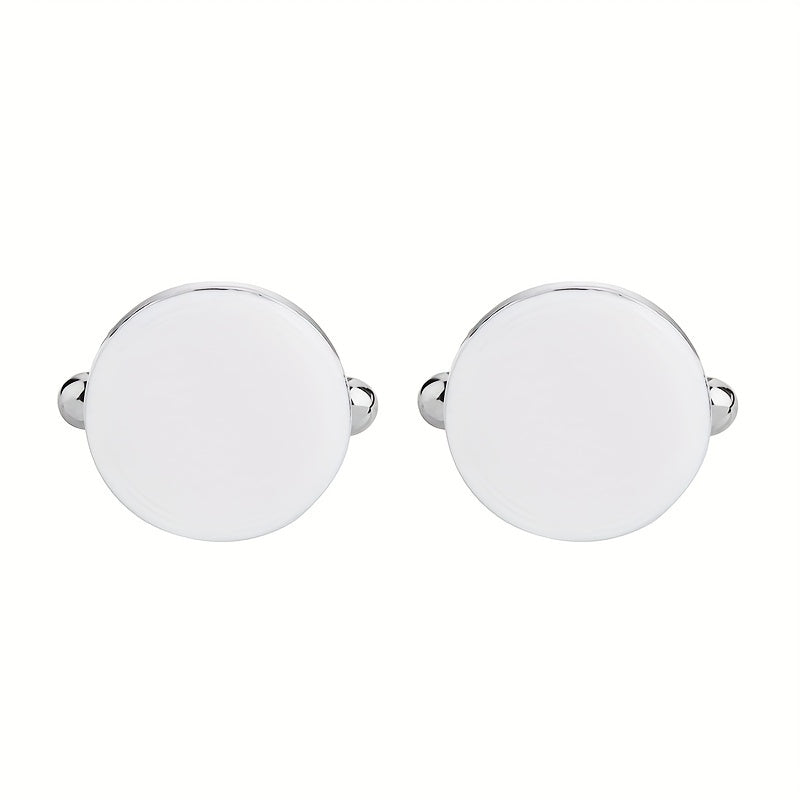 Alloy Dripping Oil Cuff Nails Cufflinks for Men